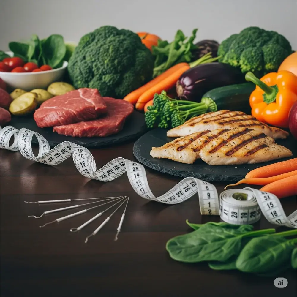 Légumes, poisson grillé et mètre ruban : acupuncture et nutrition pour la perte de poids à Morges